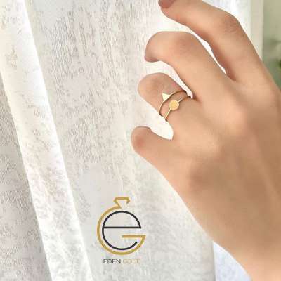 انگشتر طرح دایره