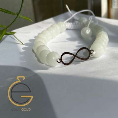 دستبند بینهایت طلا سایز بزرگ