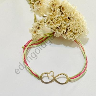 دستبند بینهایت و قلب