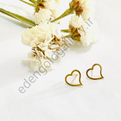 گوشواره میخی قلب