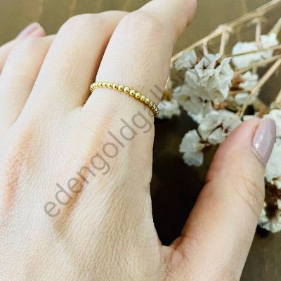 انگشتر طرح توپی