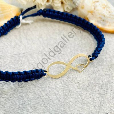 دستبند بینهایت و قلب