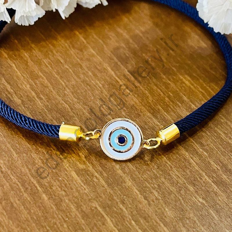 دستبند دایره طرح چشم نظر