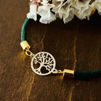دستبند طرح درخت زندگی