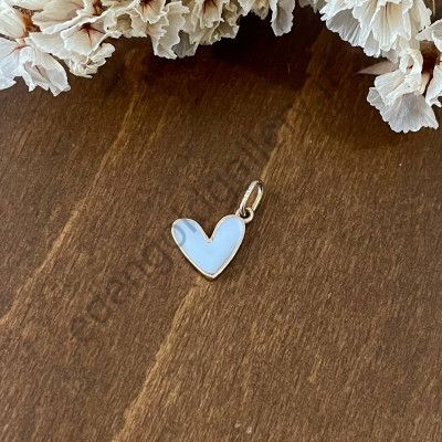 پلاک طرح قلب میناکاری