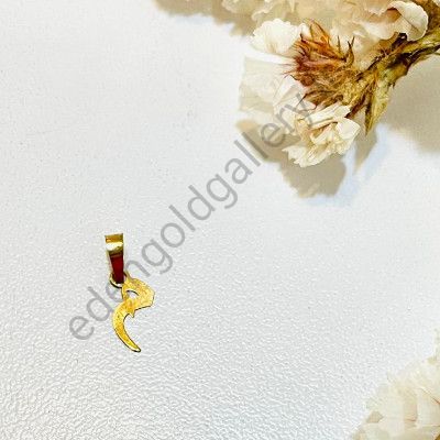 پلاک گردنبند طرح م