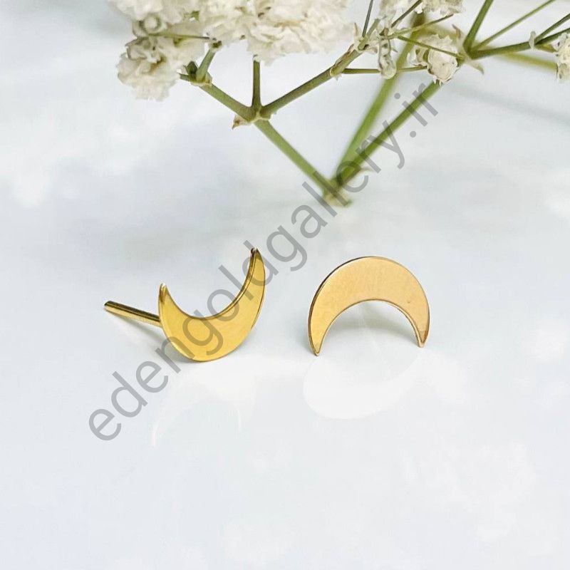 گوشواره طرح ماه