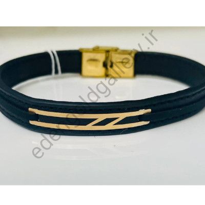 دستبند مردانه چرم کد T402.413