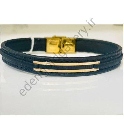 دستبند چرم مردانه کد T402.411
