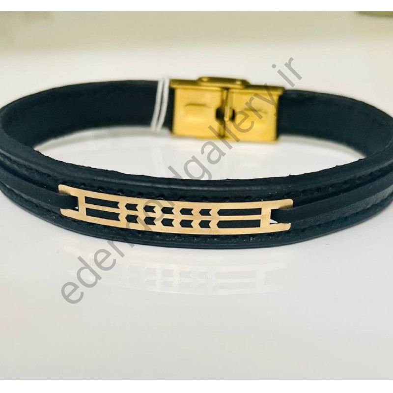 دستبند چرم مردانه کد T402.417