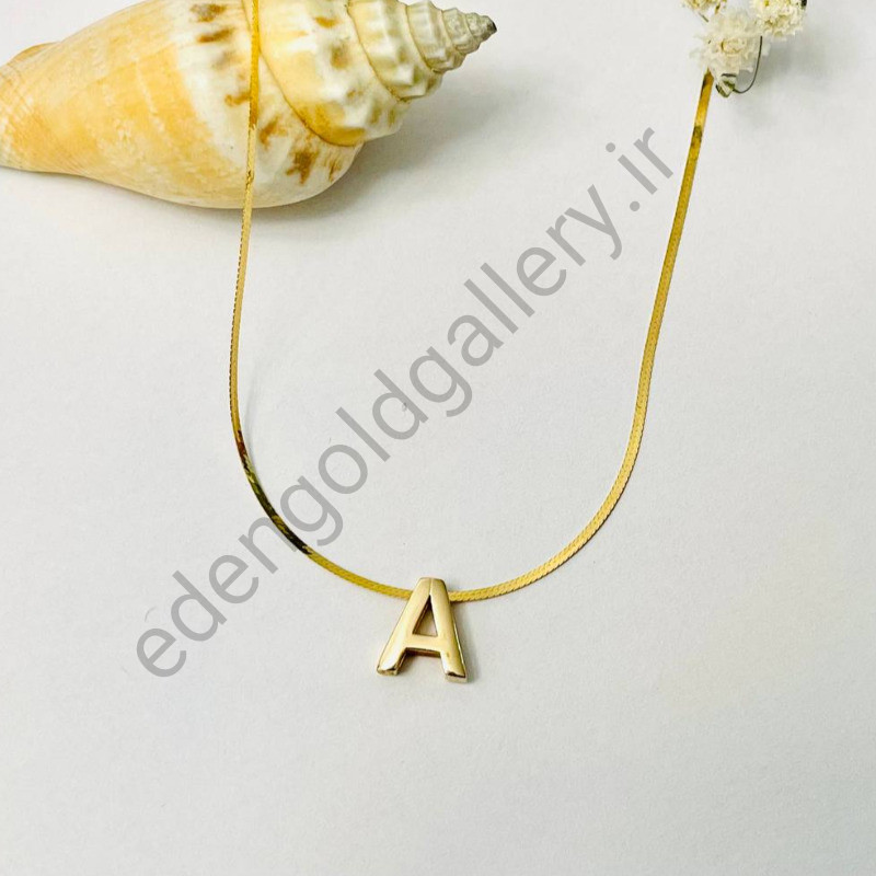 پلاک طلا طرح A