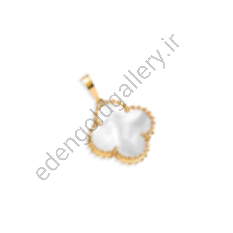 پلاک ونکلیف طلا سفید