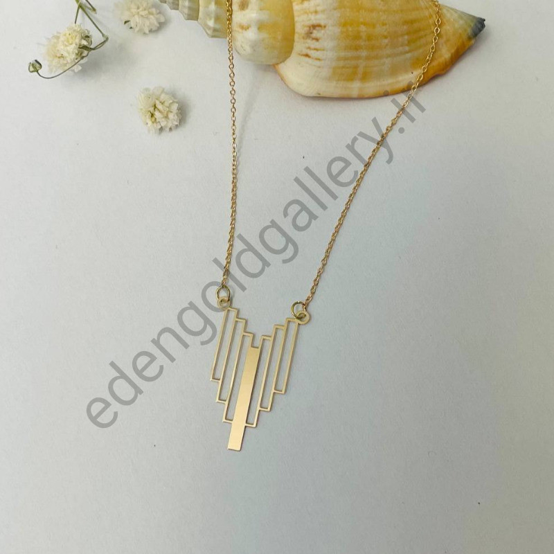 گردنبند طلا متصل پیانویی