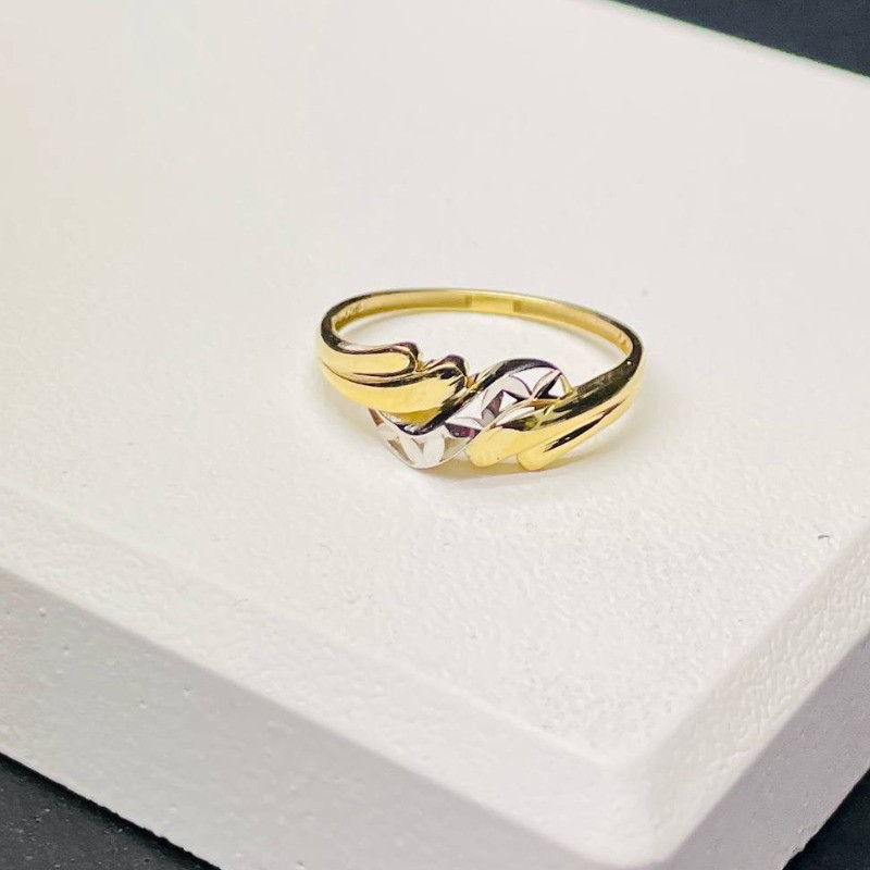 انگشتر طلا طرح توری