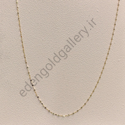 زنجیر طلا پولکی کد957