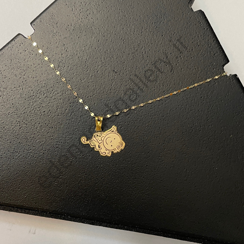 پلاک طلا کودکانه پسربچه