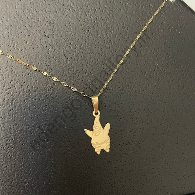 پلاک طلا کودک طرح پاتریک