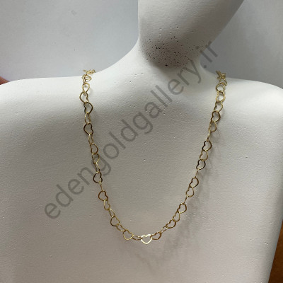 گردنبند طلا قلبی