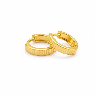 گوشواره حلقه ای تراش خورده 1379